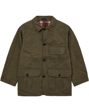 Drake's Long Sleeve Casual Jacket - Green