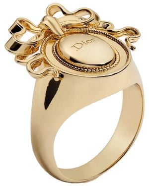 Dior Médaillon Ring - Metallic