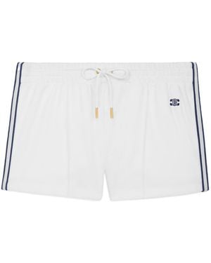 Celine Double Jersey Mini Shorts - Blue
