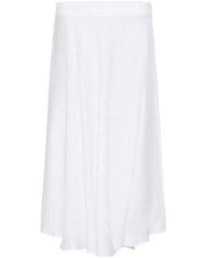 Marella Flared Skirt - White