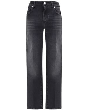 7 For All Mankind Calie Straight-Leg Jeans - Blue