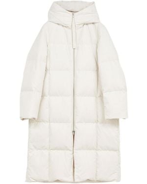 Jil Sander Quilted Down Coat - White