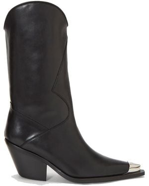 MISBHV Metallic Toe Boots - Black