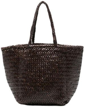 Dragon Diffusion Double-Handle Handbag - Black
