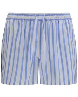 Dolce & Gabbana Blue Cotton Bermuda Shorts