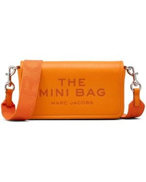 Marc Jacobs The Mini Leather Tote Bag - Orange