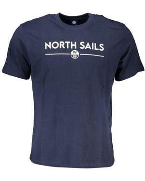 North Sails Cotton T-Shirt - Blue