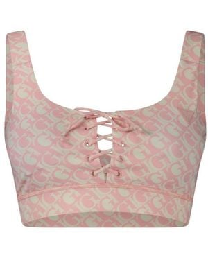 Guess Rosa Polyester 's Shirt - Pink