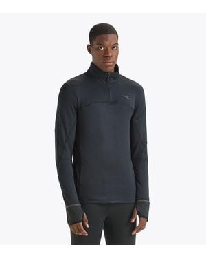 Diadora Black Polyester Sweatshirt