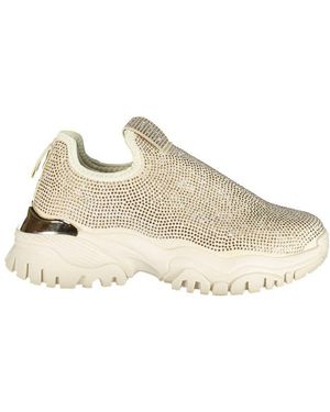 Laura Biagiotti Beige Polyurethane Trainer - Natural
