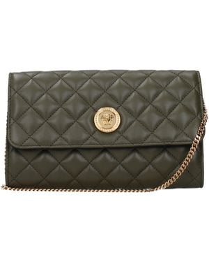 Versace Leather/ Clutch - Green