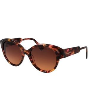 MAX&Co. Plastic Sunglasses - Brown