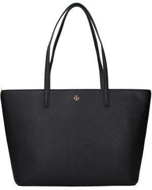 Tory Burch Black Leather Shoulder Bag