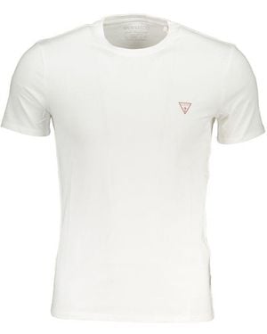 Guess White Cotton T