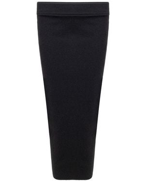 Tom Ford Cashmere Midi Skirt - Black