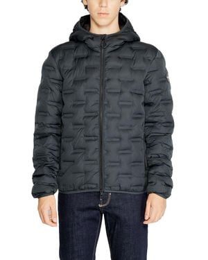 Replay Polyester Full-Length Jacket - Black