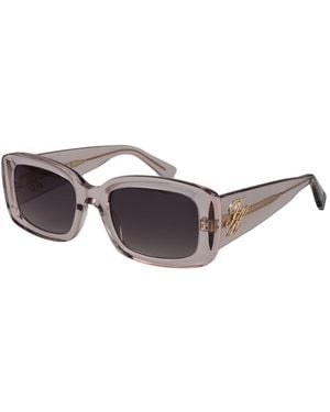 Tommy Hilfiger Pink Acetate Sunglasses - Grey