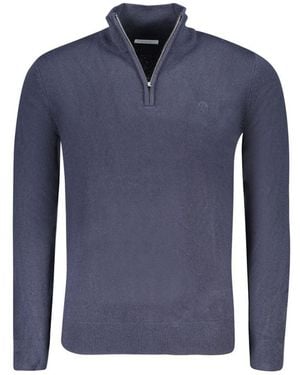 North Sails Blue Acrylic Men Jumper