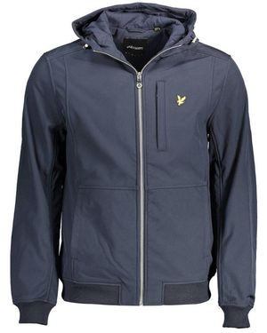 Lyle & Scott Polyester Jacket - Blue