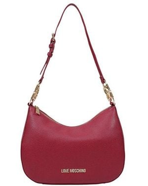 Love Moschino Purple Polyethylene Handbag - Red