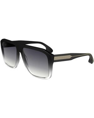 Victoria Beckham Black Plastic Sunglasses