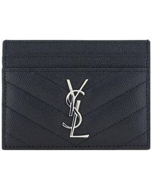 Saint Laurent Card Holder - Blue
