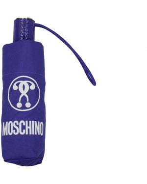Moschino Purple Polyester Umbrellas - Blue