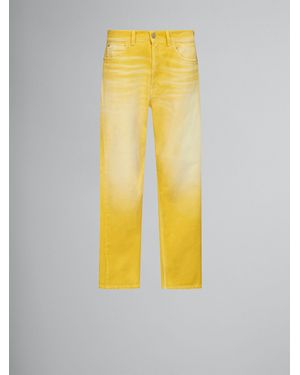 Marni Yellow Fibers Casual Pants