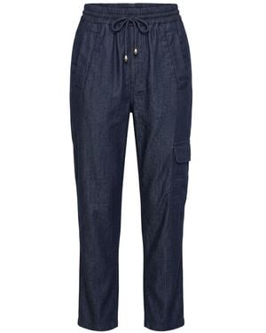 Trussardi Blue Cotton 's Pant