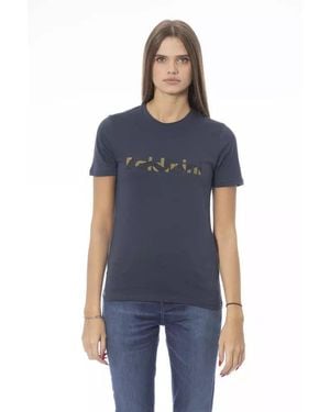 Baldinini Blue Cotton T