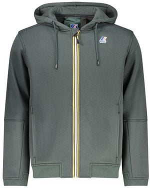 K-Way Green Polyester Menswear Sweatshirt - S