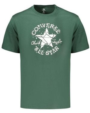 Converse Green Cotton Men's T