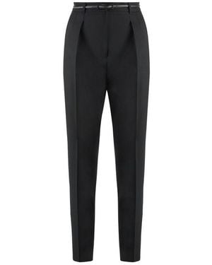 Max Mara Prosit Classic Trousers - Black