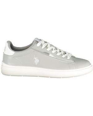 U.S. POLO ASSN. Gray Polyester Men's Sneaker - Multicolor