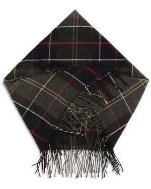 Barbour Bicolor Wool Oves Aries Scarf - Black