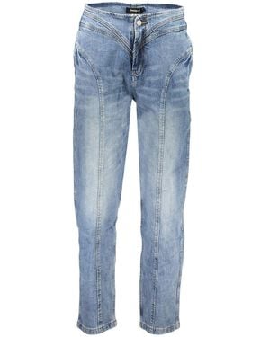 Desigual Blue Cotton Jeans Denim