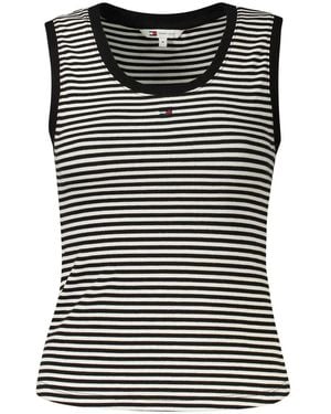 Tommy Hilfiger Black Cotton 's Tank Top