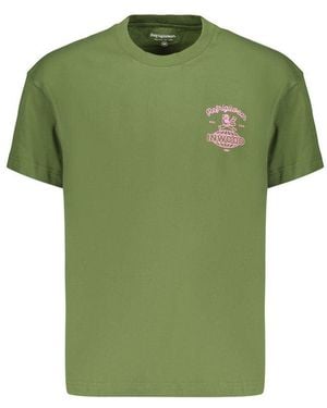 Refrigiwear Green Cotton Men's T