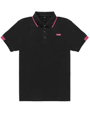 Refrigiwear Cotton Polo Shirt - Black