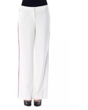 Byblos White Polyester Pants