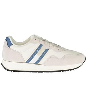 Tommy Hilfiger Leather Trainer - White