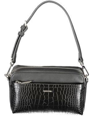 Calvin Klein Poliuretano Donna Borsa - Black