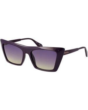 MAX&Co. Purple Plastic Sunglasses