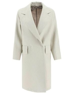 Max Mara Mescal Coat - White