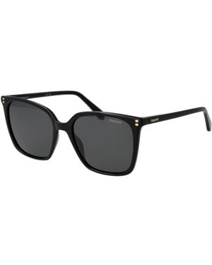 Polaroid Black Acetate Sunglasses