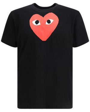 COMME DES GARÇONS PLAY Logo T-Shirt - Black
