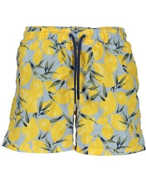 GANT Polyester Swimwear - Yellow