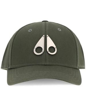 Moose Knuckles Bicolor Cotton Cap (baseball Hat) - Green