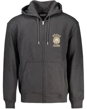 Guess Black Cotton Men's Sweatshirt - Grey
