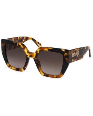 Just Cavalli Brown Plastic Sunglasses
